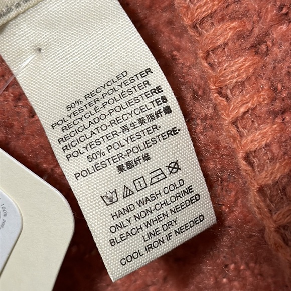 Free People Ripple Recycled Blend Blanket Scarf in "Terra Cotta" - Picture 9 of 11